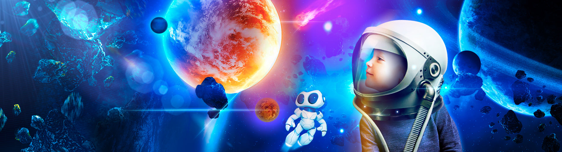 Rainbow chimney AR banner